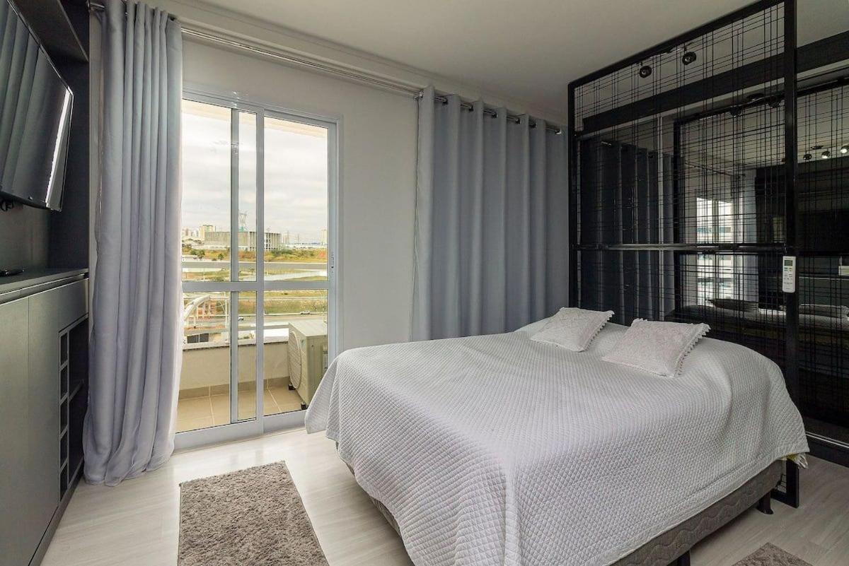 Апартаменты Ar, Wi-Fi, Piscina, Confortavel E Muito Bem Localizado Сан-Жозе-дус-Кампус Экстерьер фото